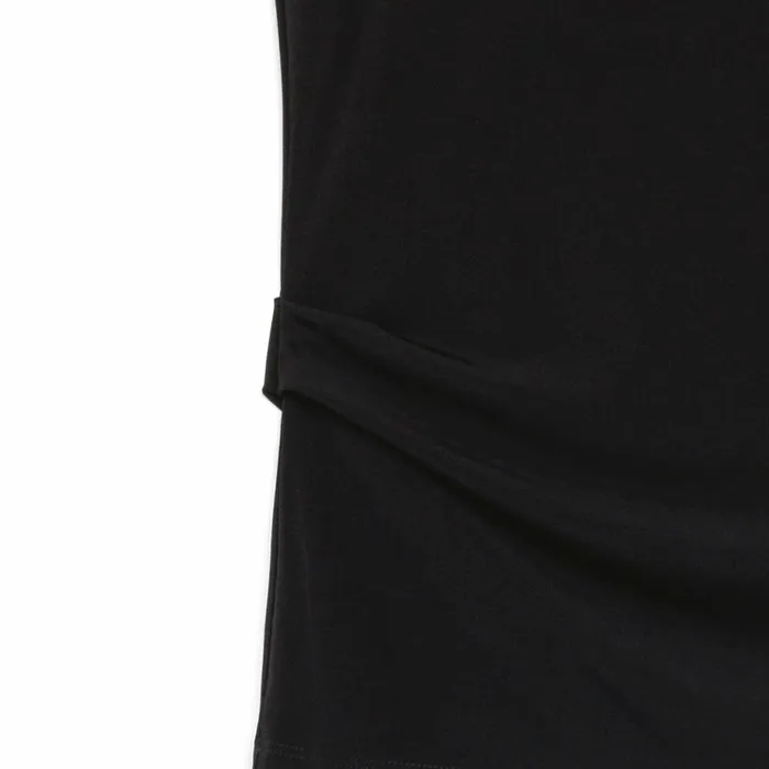 Side Ruched Cap Sleeve Top 8211 Black 8211 Final Sale Women Clara Sunwoo Modern Basics