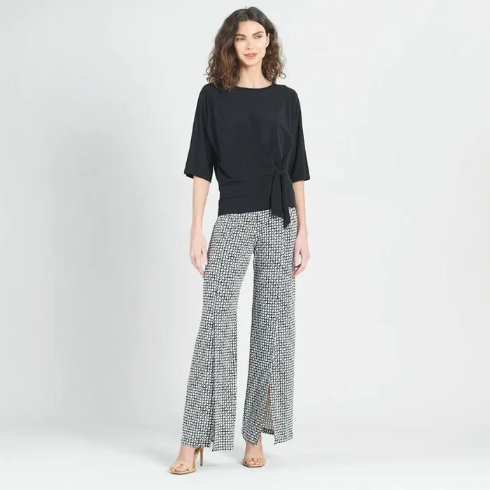 Side Tie Top 8211 Black Women Clara Sunwoo Modern Basics