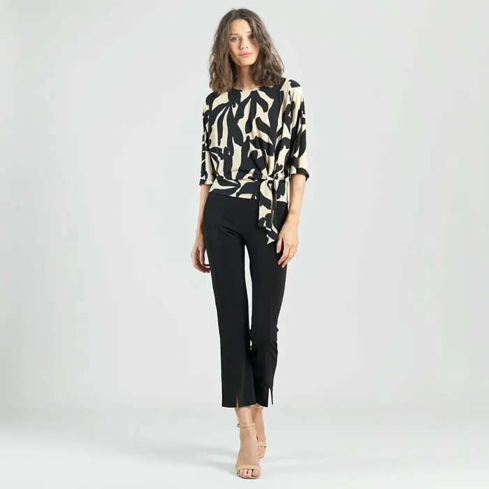 Side Tie Top 8211 Leaf Shadow Women Clara Sunwoo Spring Collection