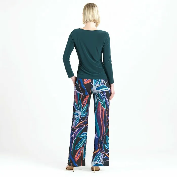 Side Tie Waist Top 8211 Hunter Green 8211 Final Sale Women Clara Sunwoo Tops Tunics