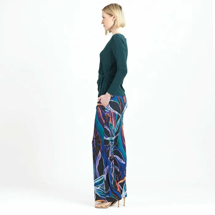 Side Tie Waist Top 8211 Hunter Green 8211 Final Sale Women Clara Sunwoo Tops Tunics
