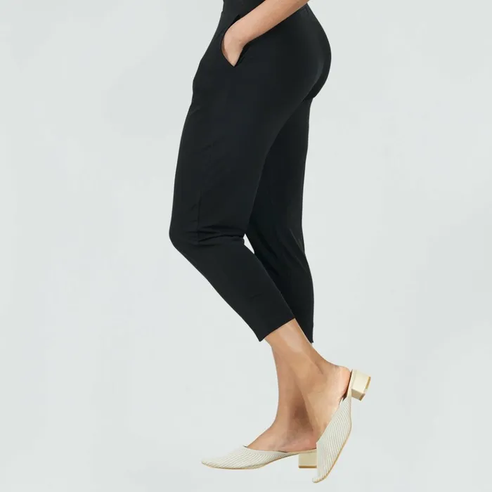 Signature Jogger Pocket Capri 8211 Black Women Clara Sunwoo Pants Skirts