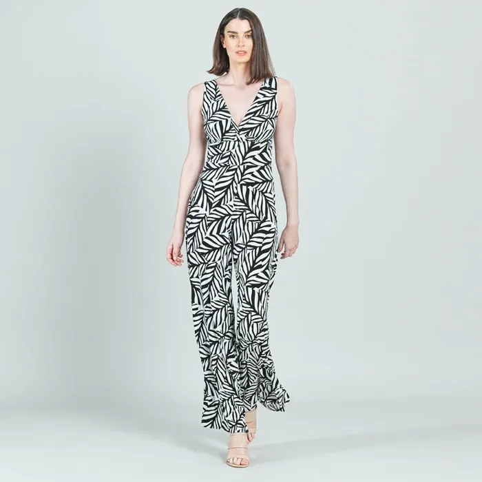 Signature Jumpsuit 8211 Leaf Stripe 8211 Final Sale Women Clara Sunwoo Dresses Jumpsuits