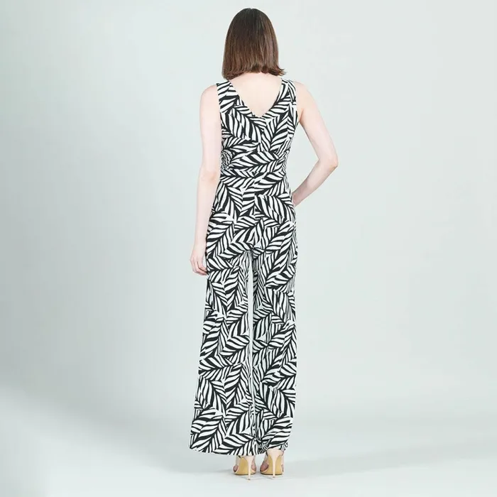 Signature Jumpsuit 8211 Leaf Stripe 8211 Final Sale Women Clara Sunwoo Dresses Jumpsuits