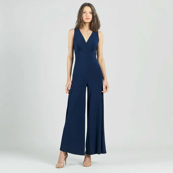Signature Jumpsuit 8211 Navy Women Clara Sunwoo Spring Collection
