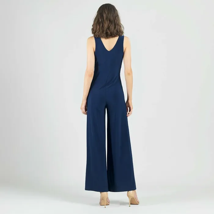Signature Jumpsuit 8211 Navy Women Clara Sunwoo Spring Collection