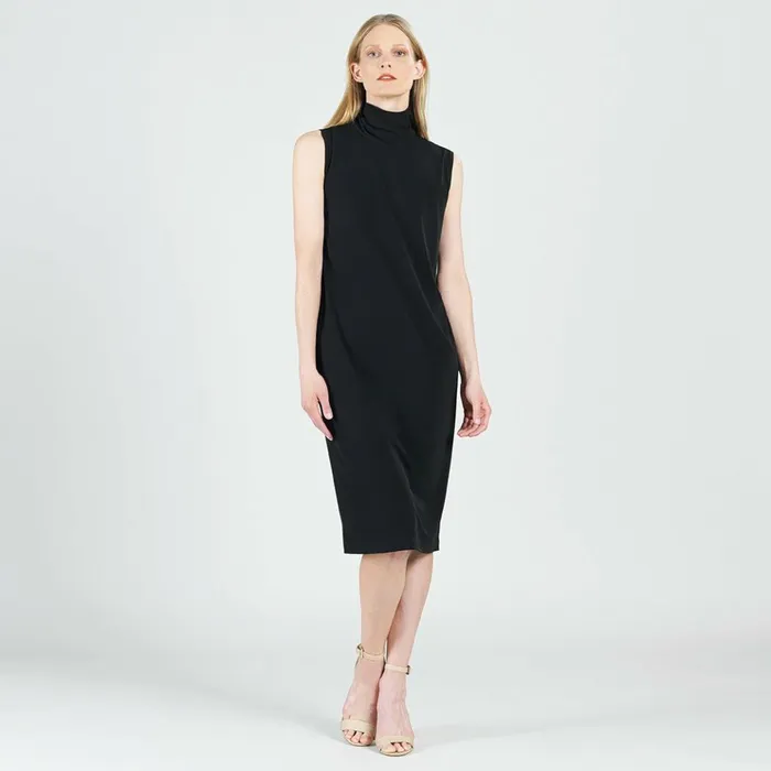 Signature Mock Neck Midi Dress 8211 Black 8211 Final Sale Women Clara Sunwoo Dresses Jumpsuits Signature Mock Neck Midi Dress 8211 Black 8211 Final Sale Women Clara Sunwoo Dresses Jumpsuits