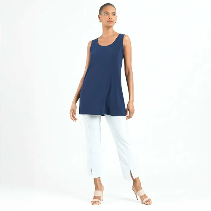 Signature TunicLength Tank 8211 3 Colors Women Clara Sunwoo Modern Basics