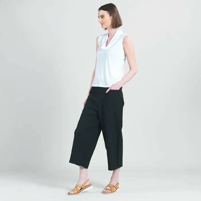 Sleeveless Draped Cowl Neck Top 8211 White 8211 Final Sale Women Clara Sunwoo Modern Basics