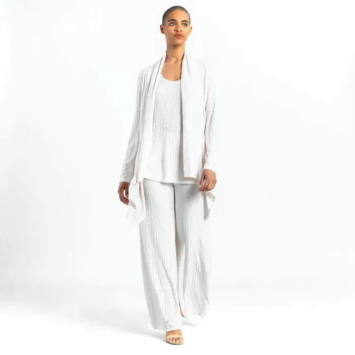 Soft Pleat Knit 8211 Cardigan and Tank Twinset 8211 Ivory 8211 Final Sale Women Clara Sunwoo Jackets Cardigans Soft Pleat Knit 8211 Cardigan and Tank Twinset 8211 Ivory 8211 Final Sale Women Clara Sunwoo Jackets Cardigans