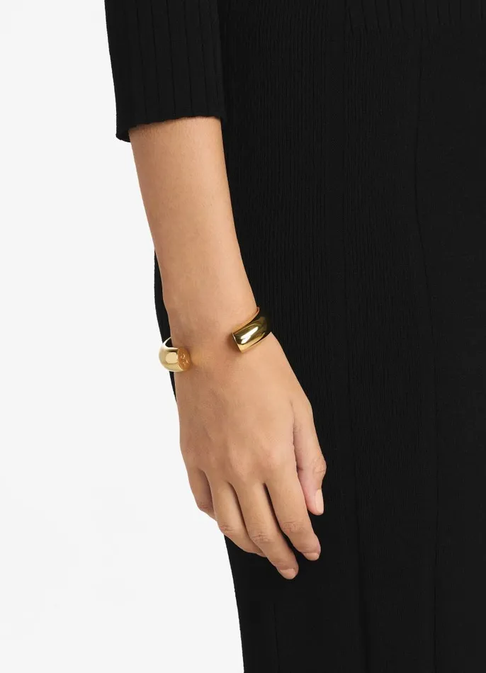 St John Christina Caruso Jewelry Women Christina Caruso Torus Cuff Gold St John Christina Caruso Jewelry Women Christina Caruso Torus Cuff Gold