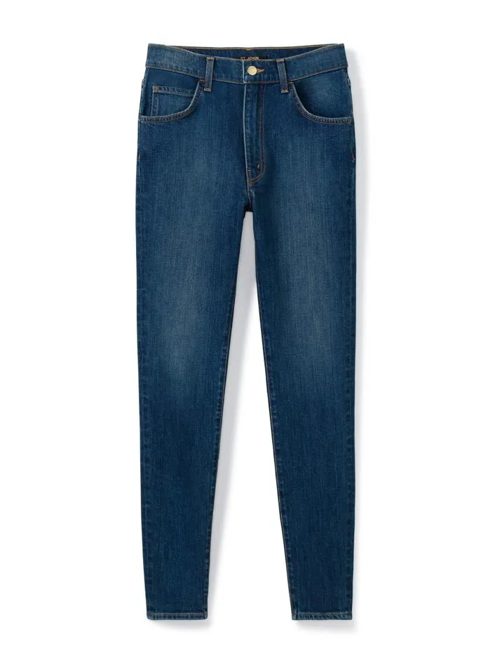 St John Denim Women Newport Jean Black