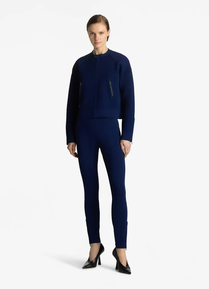 St John Jackets and Coats Women Double Face Pebble Knit Jacket Ecru St John Jackets and Coats Women Double Face Pebble Knit Jacket Ecru
