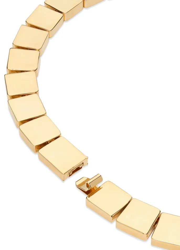 St John Jewelry Women Solid Geo Necklace Gold St John Jewelry Women Solid Geo Necklace Gold