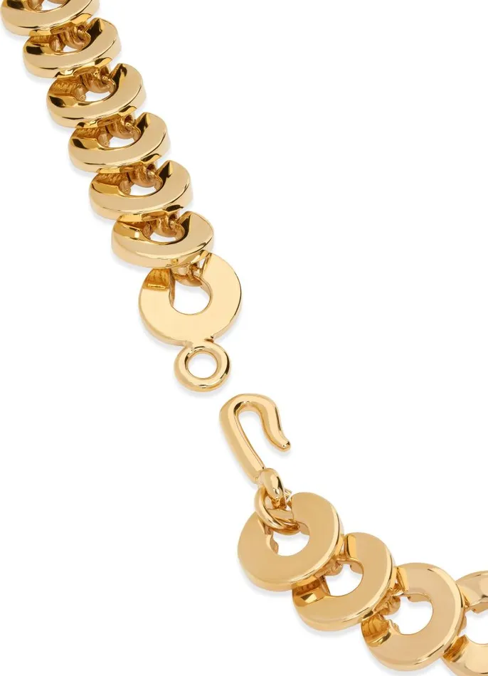 St John Jewelry Women Washer Coin Necklace Gold St John Jewelry Women Washer Coin Necklace Gold