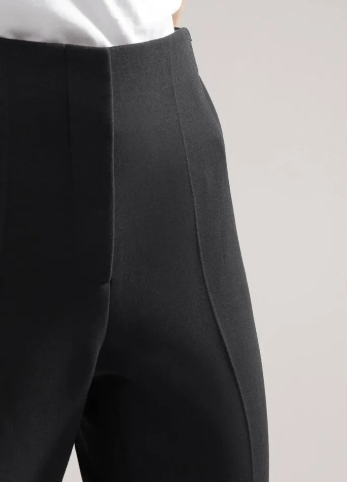 St John Pants Women Michelle Stretch Crepe Suiting Pant WPockets Black St John Pants Women Michelle Stretch Crepe Suiting Pant WPockets Black