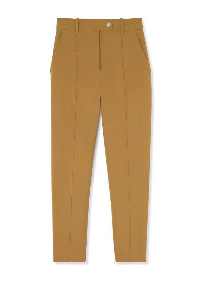 St John Pants Women Stretch Crepe Suiting Pant Hazel