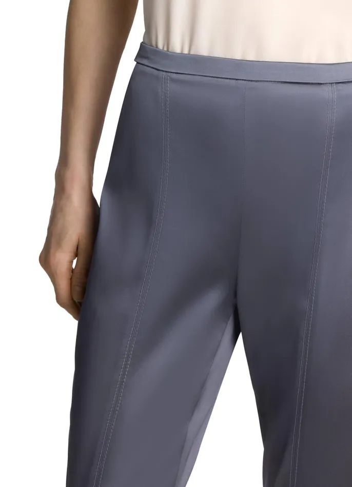 St John Pants Women Stretch Satin Pant Royal Blue St John Pants Women Stretch Satin Pant Royal Blue