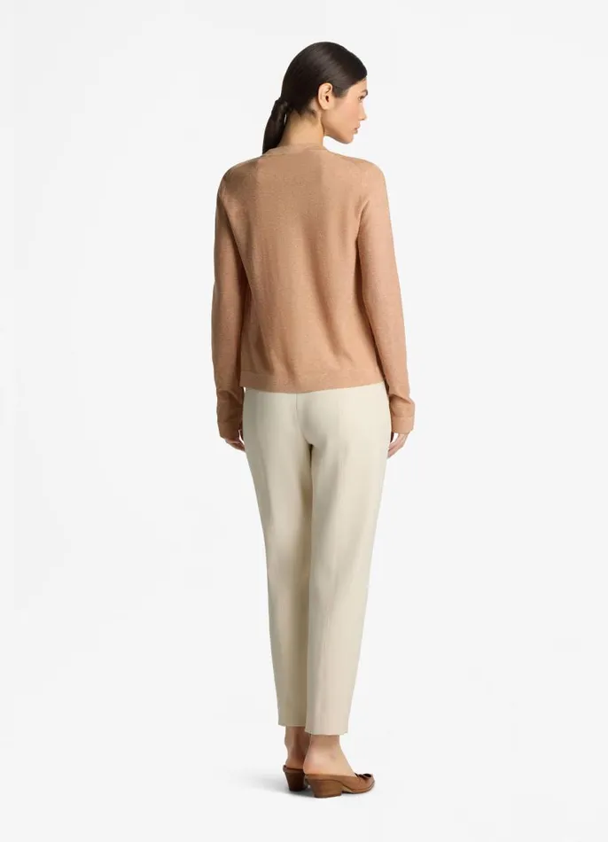 St John Sweaters Women Lurex Jersey Knit Cardigan Light Blossom St John Sweaters Women Lurex Jersey Knit Cardigan Light Blossom