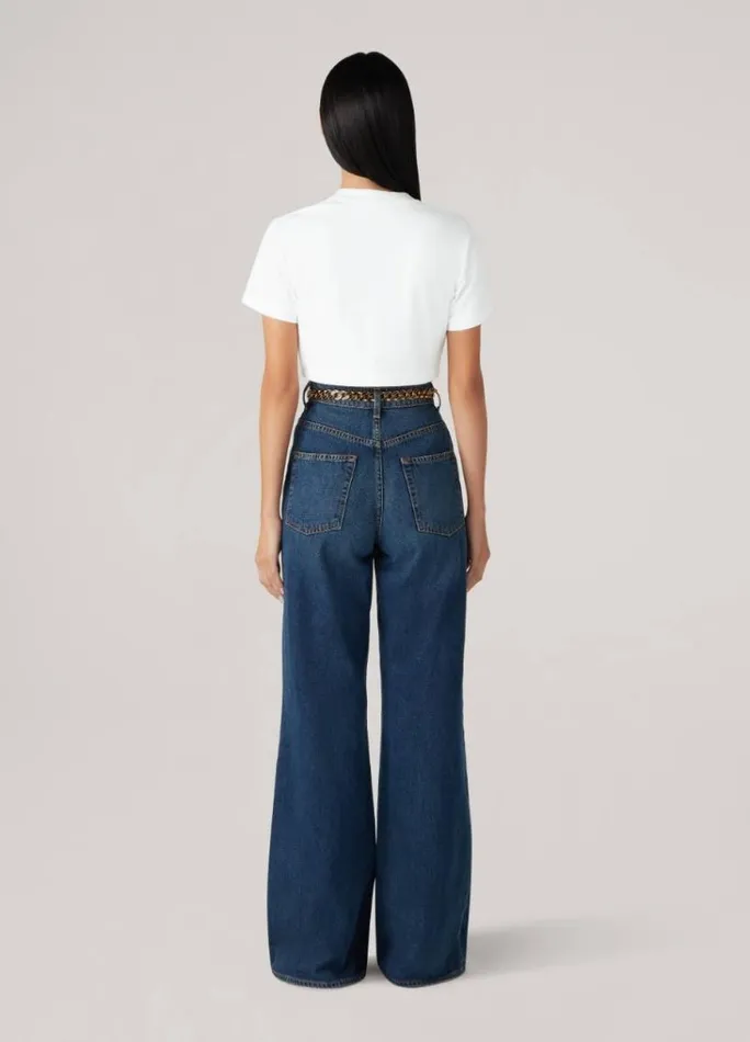 St John Tops and Shells Women Short Sleeve Jersey Cropped Top White St John Tops and Shells Women Short Sleeve Jersey Cropped Top White