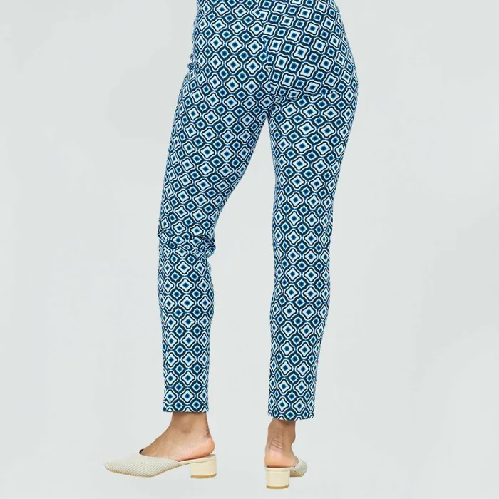 Straight Leg Pant 8211 Tile Print 8211 Final Sale Women Clara Sunwoo Pants Skirts
