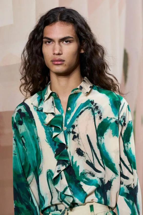 Study Blouse Portrait In Green Women Ulla Johnson Tops Study Blouse Portrait In Green Women Ulla Johnson Tops