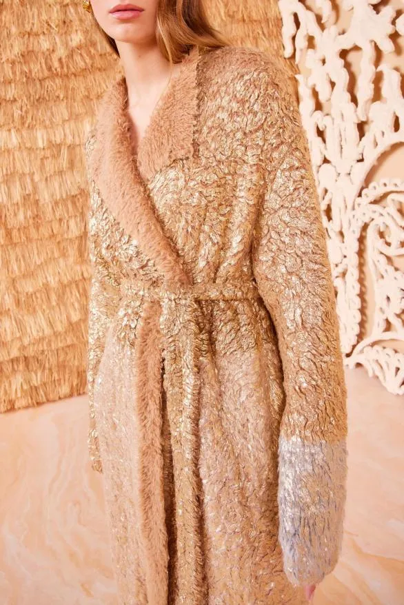 Sylvan Coat Gilt Women Ulla Johnson Coats And Jackets Sylvan Coat Gilt Women Ulla Johnson Coats And Jackets
