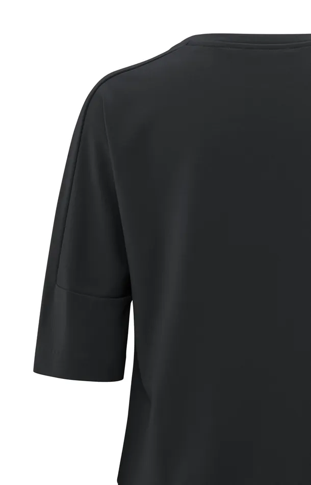 Tshirt With Sleeve Insert And Regular Fit Phantom Women YAYA Tshirts Tshirt With Sleeve Insert And Regular Fit Phantom Women YAYA Tshirts