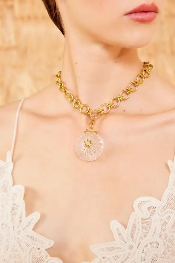 Tania Quartz Necklace Quartz Women Ulla Johnson Jewelry