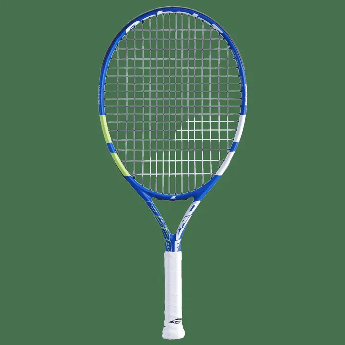 Tennis Juniors and Kids Babolat Drive Junior 23 Strung Blue Green White
