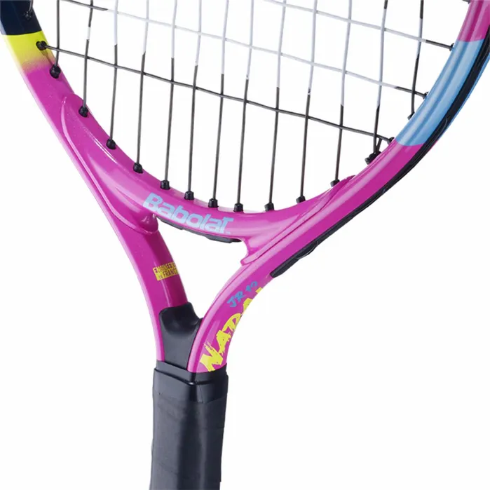 Tennis Juniors and Kids Babolat Nadal Junior 19 Strung Pink