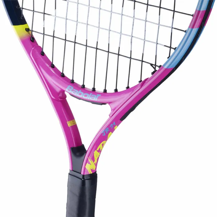 Tennis Juniors and Kids Babolat Nadal Junior 21 Strung Pink
