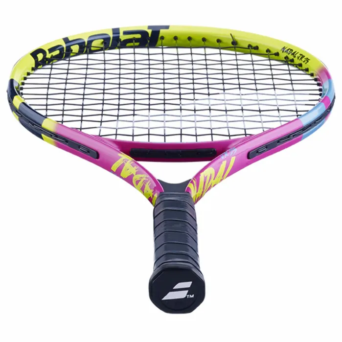 Tennis Juniors and Kids Babolat Nadal Junior 25 Strung Pink