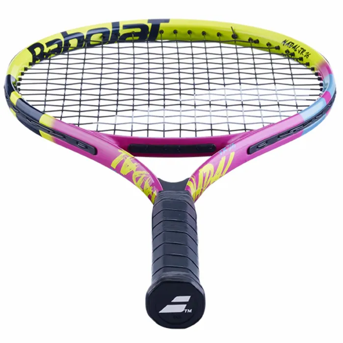Tennis Juniors and Kids Babolat Nadal Junior 26 Strung Pink