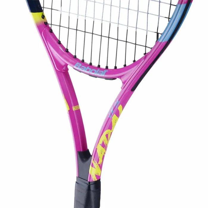 Tennis Juniors and Kids Babolat Nadal Junior 26 Strung Pink