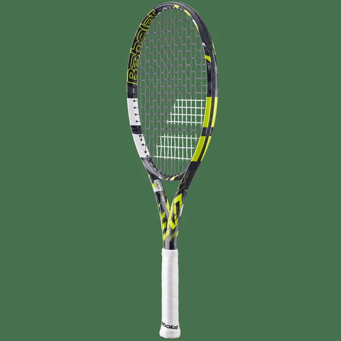 Tennis Juniors and Kids Babolat Pure Aero Junior 26 Gen7 Gray Yellow White