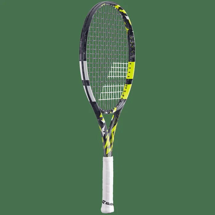 Tennis Juniors and Kids Babolat Pure Aero Junior 26 Gen7 Gray Yellow White