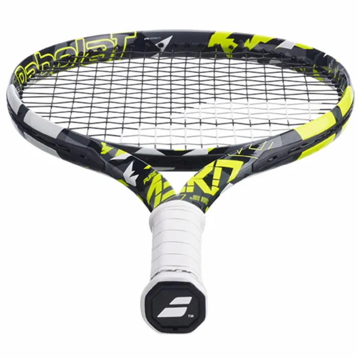 Tennis Juniors and Kids Babolat Pure Aero Junior 26 Gen7 Gray Yellow White