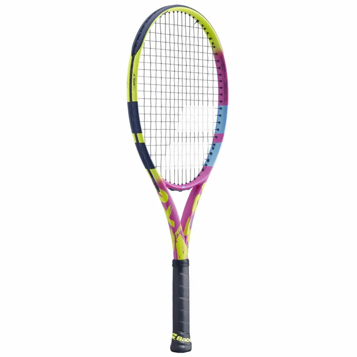 Tennis Juniors and Kids Babolat Pure Aero Rafa Junior 26 Gen2 Yellow Pink Blue
