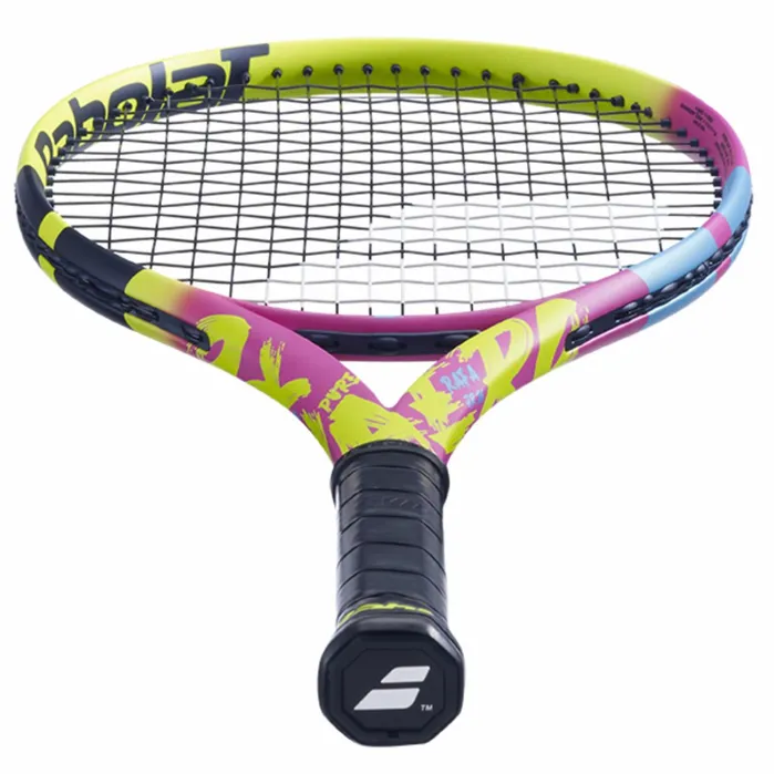 Tennis Juniors and Kids Babolat Pure Aero Rafa Junior 26 Gen2 Yellow Pink Blue