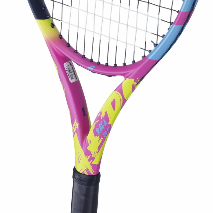 Tennis Juniors and Kids Babolat Pure Aero Rafa Junior 26 Gen2 Yellow Pink Blue