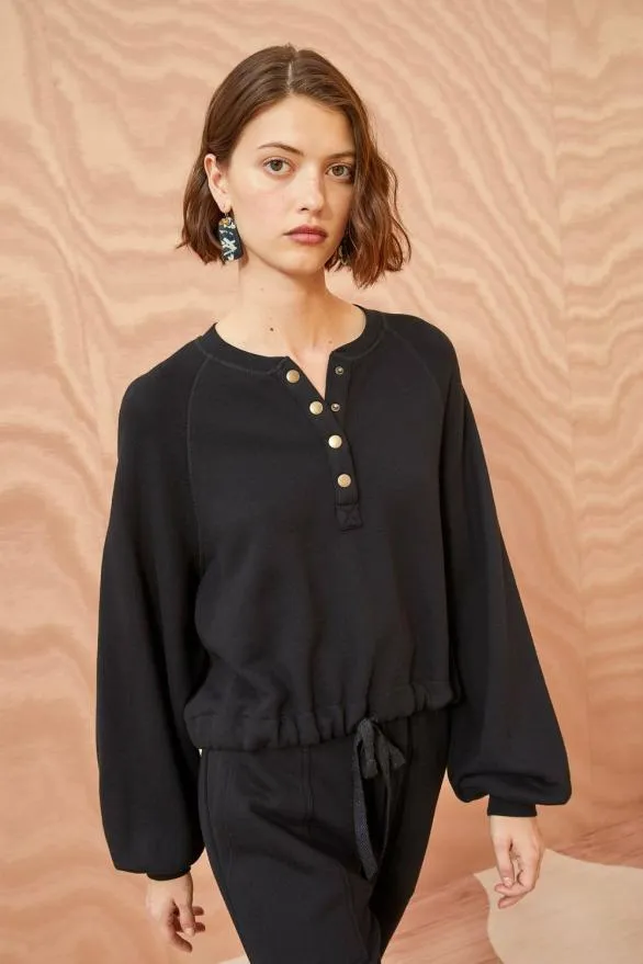 Tess Pullover Noir Women Ulla Johnson Knits