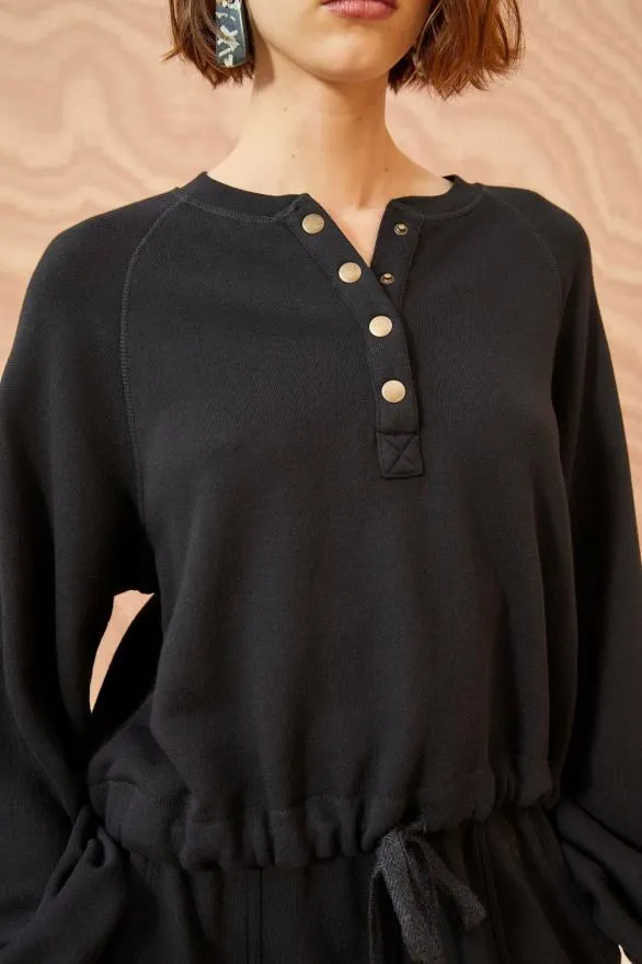 Tess Pullover Noir Women Ulla Johnson Knits Tess Pullover Noir Women Ulla Johnson Knits
