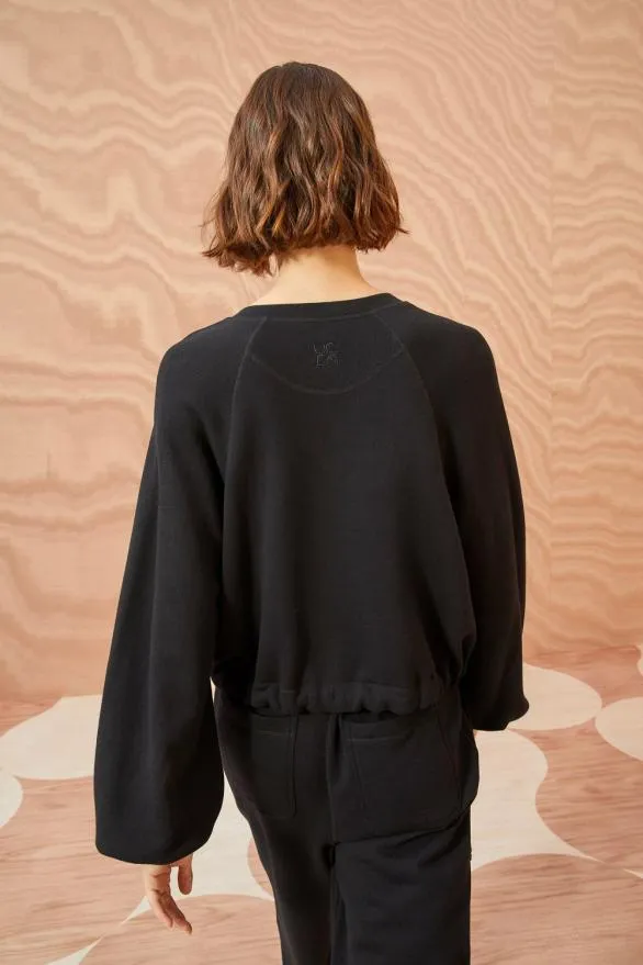Tess Pullover Noir Women Ulla Johnson Knits Tess Pullover Noir Women Ulla Johnson Knits