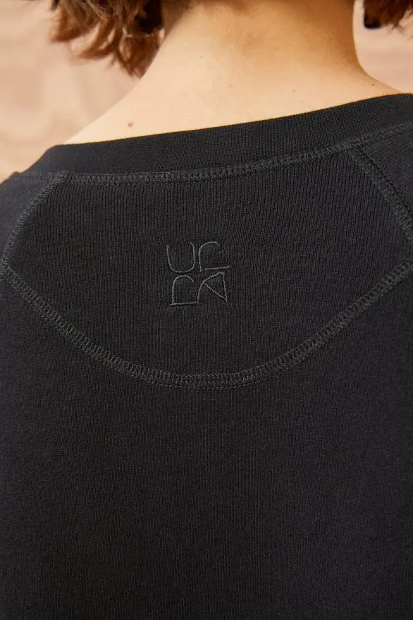 Tess Pullover Noir Women Ulla Johnson Knits Tess Pullover Noir Women Ulla Johnson Knits