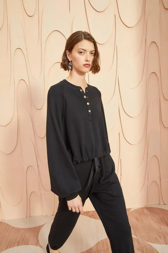 Tess Pullover Noir Women Ulla Johnson Knits Tess Pullover Noir Women Ulla Johnson Knits
