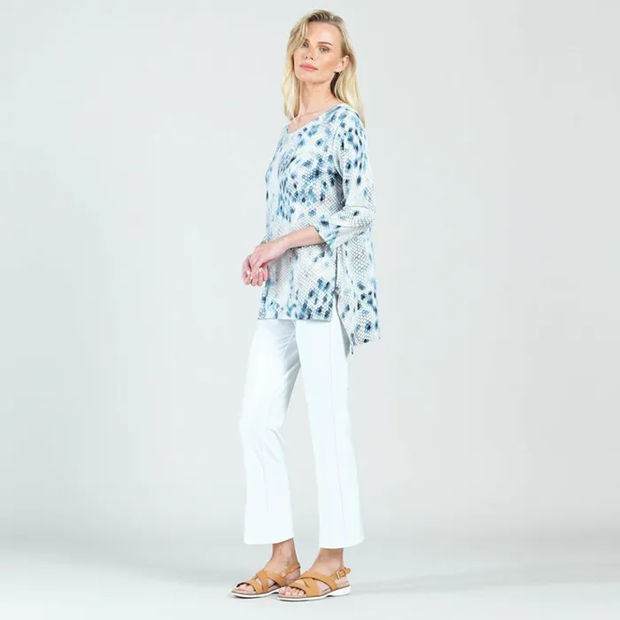 Textured Parachute Hem Tunic 8211 Python 8211 Final Sale Women Clara Sunwoo Tops Tunics
