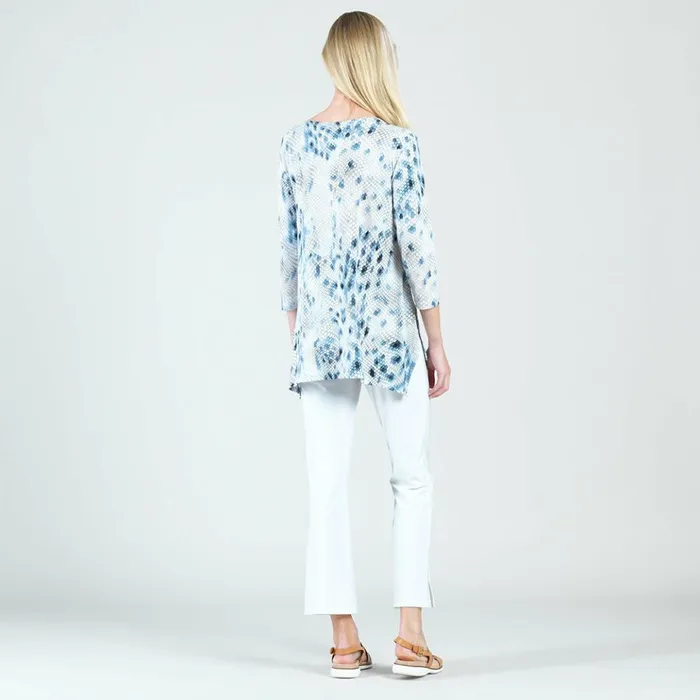 Textured Parachute Hem Tunic 8211 Python 8211 Final Sale Women Clara Sunwoo Tops Tunics