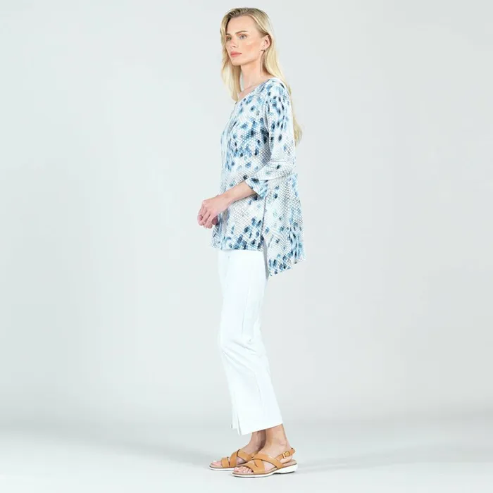 Textured Parachute Hem Tunic 8211 Python 8211 Final Sale Women Clara Sunwoo Tops Tunics