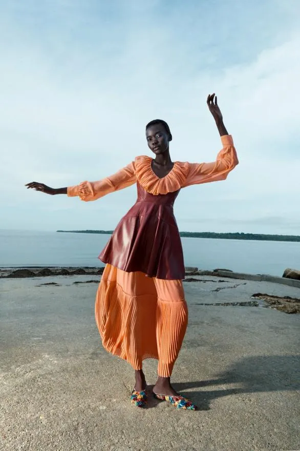 Thais Dress Garnet Women Ulla Johnson Dresses Thais Dress Garnet Women Ulla Johnson Dresses